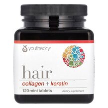 Колаген з Кератинами Hair Collagen + Keratin Youtheory