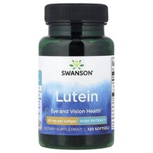 Лютеїн Lutein High Potency 20 mg Swanson 120 капсул Лютеїн Lutein High Potency 20 mg Swanson 120 капсул