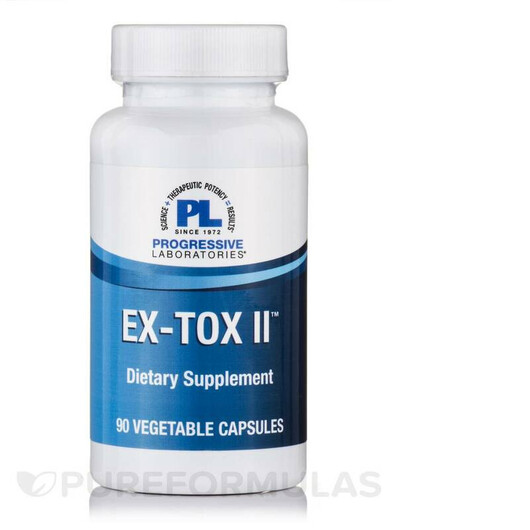 Основное фото товара Ex-Tox II Основное фото товара Progressive Labs, Детокс и очистка, Ex-Tox II, 90 капсул