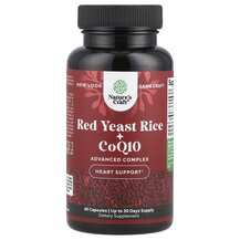 Red Yeast Rice + CoQ10 Коэнзим CoQ10 Nature's Craft