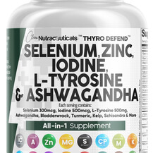 Підтримка щитоподібної залози Selenium 300 mcg Iodine