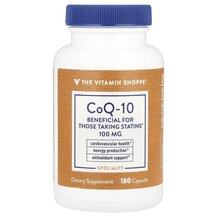 CoQ-10 100 mg Коэнзим CoQ10 TheVitaminShoppe 180 капсул
