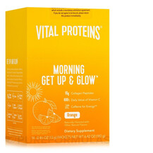 Morning Get Up And Glow Коллаген Vital Proteins 14 стиков Morning Get Up And Glow Коллаген Vital Proteins 14 стиков