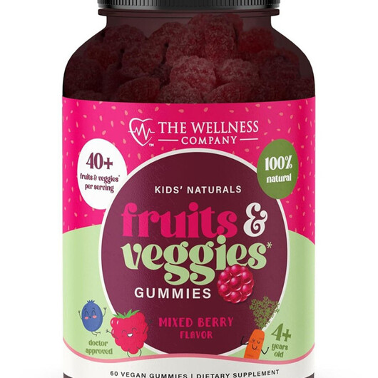 Основне фото товару Fruit & Veggie Gummies Mixed Berry Flavor Основне фото товару Fruit & Veggie Gummies Mixed Berry Flavor, Мультивітаміни, 60