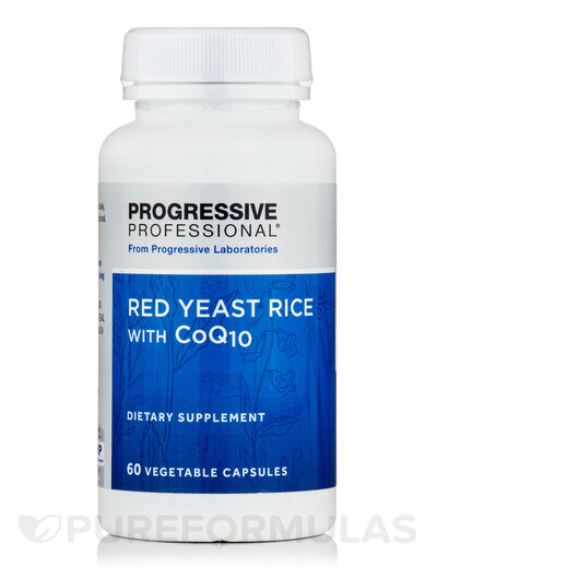 Основное фото товара Красный дрожжевой рис, Red Yeast Rice with CoQ10, 60 капсул