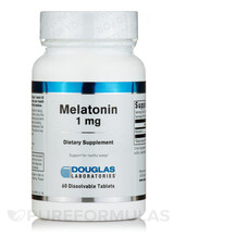 Melatonin 1 mg Мелатонин Douglas Laboratories 60 таблеток