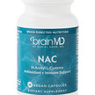 Фото товару NAC Фото товару BrainMD, NAC, N-ацетилцистеїн, 60 капсул