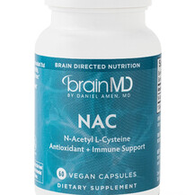 N-ацетилцистеїн NAC BrainMD 60 капсул