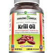 Фото товару Amazing Omega Krill Oil Фото товару Amazing Omega Krill Oil, Олія Антарктичного Кріля, 60 капсул
