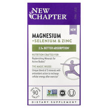 Мінеральні добавки Magnesium + Selenium & Zinc NewChapter Мінеральні добавки Magnesium + Selenium & Zinc NewChapter