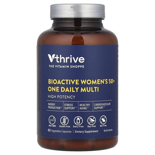 Основне фото товару Bioactive Women's 50+ One Daily Multi Основне фото товару Bioactive Women's 50+ One Daily Multi, Вітаміни для жінок 50