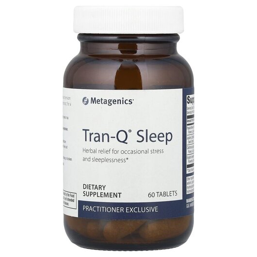 Основне фото товару Metagenics, Tran-Q Sleep, Підтримка сну, 60 таблеток