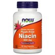 Фото товару NOW Foods, Niacin Double Strength 500 mg, Ніацин 500 мг, 90 капсу