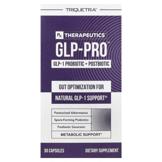 Основне фото товару PX Therapeutics GLP-Pro GLP-1 Probiotics + Postbiotic, GLP-1 горм