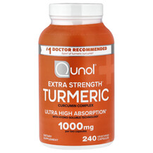 Куркумін Turmeric Curcumin Complex Qunol 240 капсул Куркумін Turmeric Curcumin Complex Qunol 240 капсул