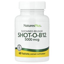 Sustained Release Shot-O-B12 5000 mcg Витамин B12 Natures Sustained Release Shot-O-B12 5000 mcg Витамин B12 Natures