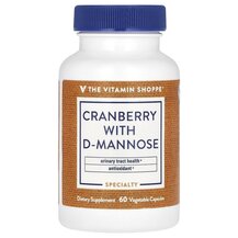 Журавлина Cranberry with D-Mannose TheVitaminShoppe Журавлина Cranberry with D-Mannose TheVitaminShoppe