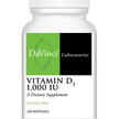 Фото товара DaVinci Labs, Витамин D3, Vitamin D3, 250 капсул