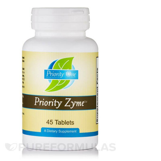 Основное фото товара Priority One, Ферменты, Priority-Zyme, 45 таблеток