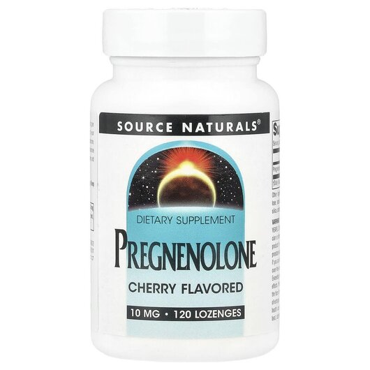 Основне фото товару Pregnenolone Cherry Flavored 10 mg Основне фото товару Pregnenolone Cherry Flavored 10 mg, Прегненолон, 120 льодяників