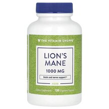 Гриби Левова Грива Lion's Mane 1000 mg TheVitaminShoppe