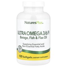 Ultra Omega 3-6-9 120 Ультра Омега 3-6-9 Natures Plus
