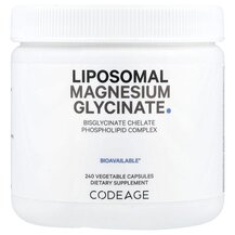 Гліцинат магнію Liposomal Magnesium Glycinate CodeAge Гліцинат магнію Liposomal Magnesium Glycinate CodeAge
