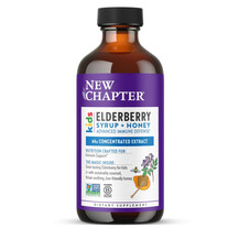 Kids Elderberry Syrup + Honey Сироп из Бузины NewChapter