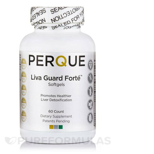 Основне фото товару Perque, Liva Guard Forte, Очищення печінки, 60 капсул