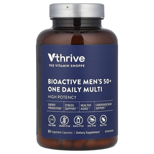 Основное фото товара Bioactive Men's 50+ One Daily Multi, Витамины для мужчин 50+