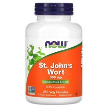 Звіробій 300 мг St. John's Wort 300 mg NOW Foods Звіробій 300 мг St. John's Wort 300 mg NOW Foods
