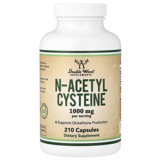 Основне фото товару N-Acetyle Cysteine, 500 mg Основне фото товару N-Acetyle Cysteine, 500 mg, N-ацетилцистеїн, 210 капсул