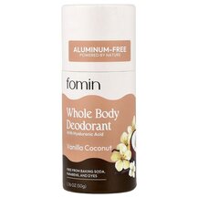 Whole Body Deodorant Aluminum-Free Vanilla Coconut Fomin