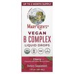 Фото товару MaryRuth's, Vegan B Complex Liquid Drops Cherry, B-комплекс,