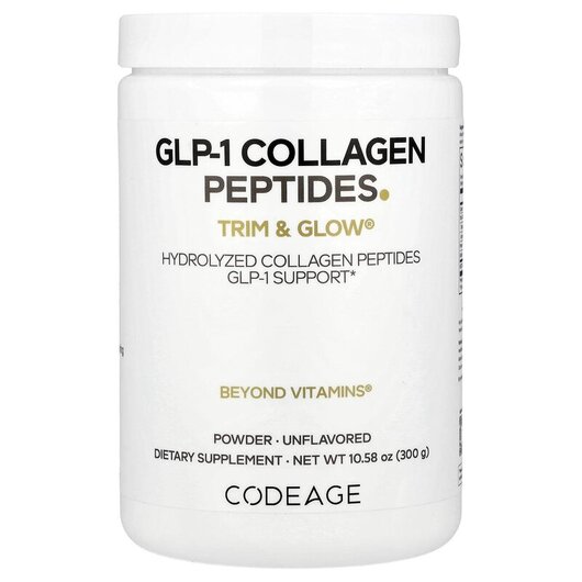Основное фото товара GLP-1 гормон, GLP-1 Collagen Peptides Trim & Glow Unflavored,