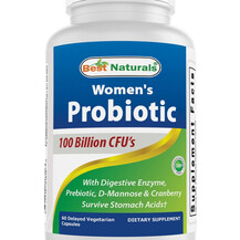 Women's Probiotic Пробиотики Best Naturals 60 капсул Women's Probiotic Пробиотики Best Naturals 60 капсул