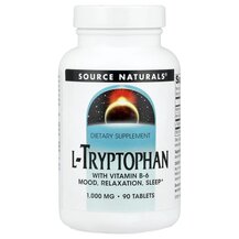 L-Tryptophan 1000 mg 90 L-Триптофан 1000 мг Source L-Tryptophan 1000 mg 90 L-Триптофан 1000 мг Source