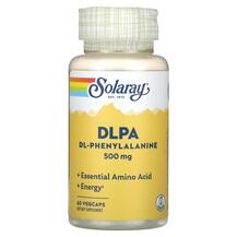 DLPA DL-Phenylalanine 500 mg L-Фенилаланин Solaray