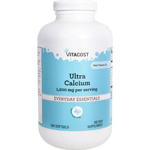 Кальцій Ultra Calcium With Vitamin D3 Vitacost 300 капсул Кальцій Ultra Calcium With Vitamin D3 Vitacost 300 капсул