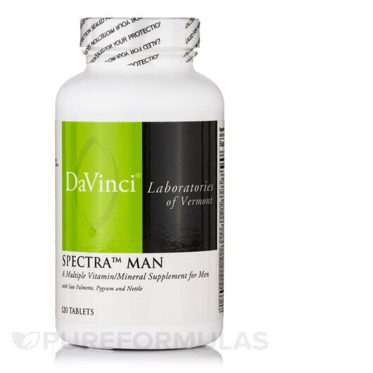 Основне фото товару Spectra Man Основне фото товару Spectra Man, Вітаміни для чоловіків, 120 таблеток
