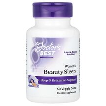 Підтримка сну Women's Beauty Sleep Doctor's Best 60 капсул Підтримка сну Women's Beauty Sleep Doctor's Best 60 капсул
