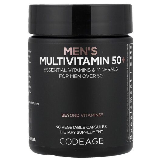 Основное фото товара CodeAge, Витамины для мужчин 50+, Men's Multivitamin 50+, 90