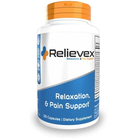 Основное фото товара Relievex Capsules | Relaxation & Pain Support Основное фото товара Relievex Capsules | Relaxation & Pain Support, Поддержка стре