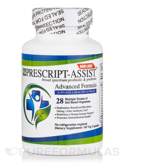 Основне фото товару SBO Probiotic Основне фото товару Prescript-Assist, SBO Probiotic, Пробіотики, 60 капсул