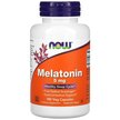 Фото товару Melatonin 5 mg Фото товару NOW Foods, Melatonin 5 mg, Мелатонін 5 мг, 180 капсул