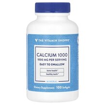 Calcium 1000 1000 mg Кальций TheVitaminShoppe 100 капсул