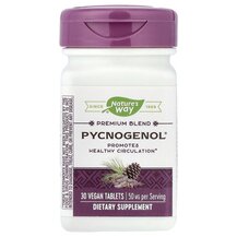 Пікногенол Pycnogenol Nature's Way 30 таблеток Пікногенол Pycnogenol Nature's Way 30 таблеток