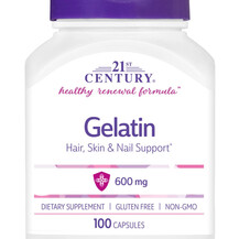 Желатин Gelatin 21st Century 100 капсул