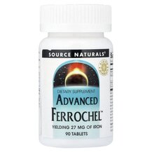 Advanced Ferrochel Железо Source Naturals 90 таблеток Advanced Ferrochel Железо Source Naturals 90 таблеток