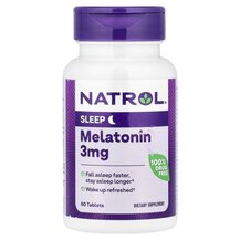 Мелатонін Melatonin 3 mg Natrol 60 таблеток